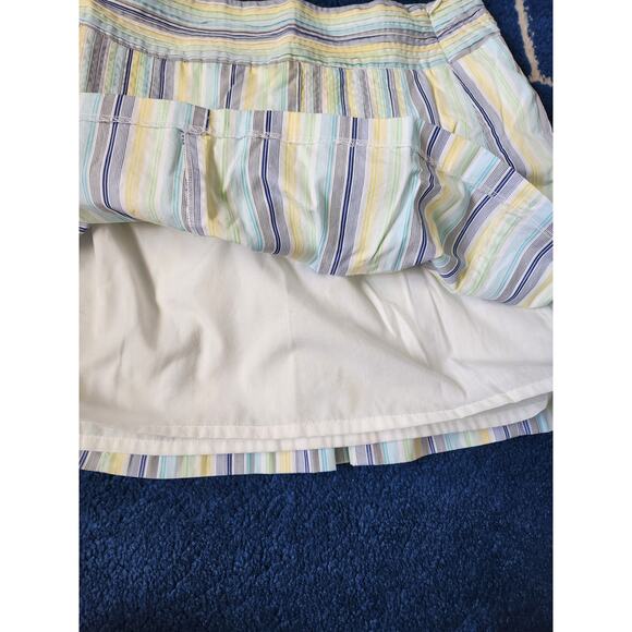 Y2k J. Crew Pleated Preppy Mini Skirt-4 - Picture 4 of 7